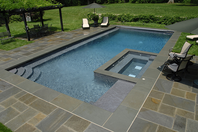 Masonry and paving on Long Island — patio pool pavers
