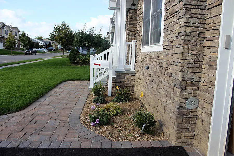 Masonry & Paving project — custom stonework