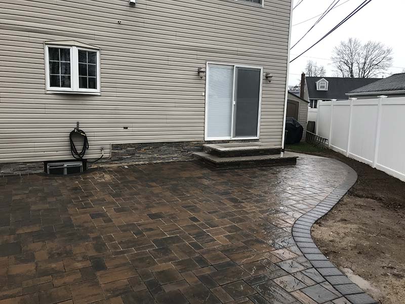 Patio & Deck Builder project — stone patios