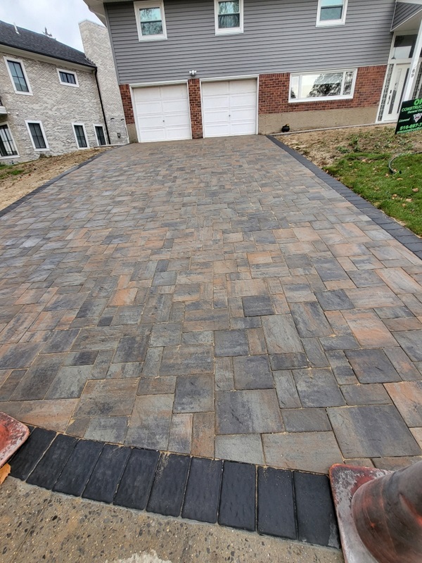 Masonry and paving on Long Island — stone driveway