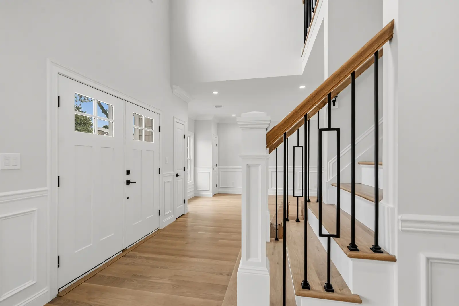 Syosset new construction — double door entry