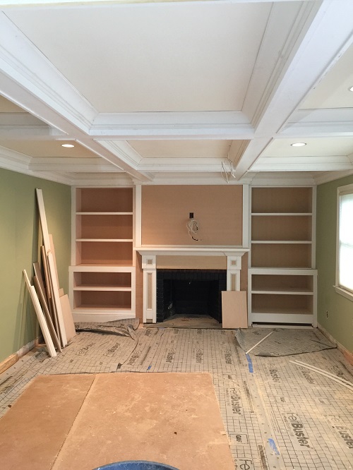 Finished basement on Long Island — basement renovation