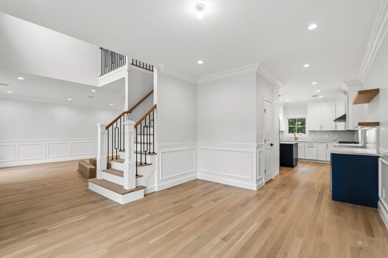 Syosset new construction — open floor plan