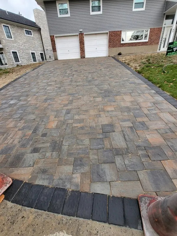 Masonry and paving on Long Island — stone driveway