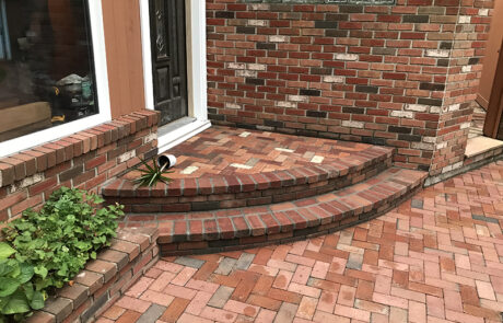 brick stoop design